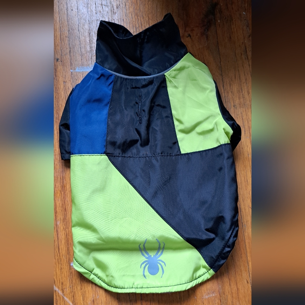Pet Dog Cat coat with Bold Color-Block Design